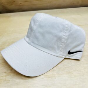 NEW Adjustable Nike Heritage 86 Team Campus Unstructured Hat Blank White
